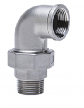 Winkelverschraubung 90°, Typ 98, Größe 1 1/2", konisch dichtend